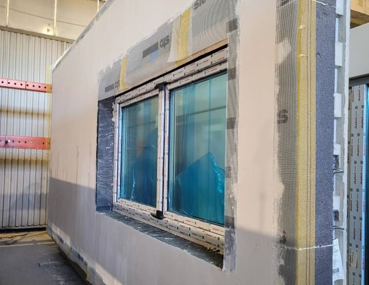 Dom prefabrykowany P.13 z dachem kopertowym bez garażu - HPK1024