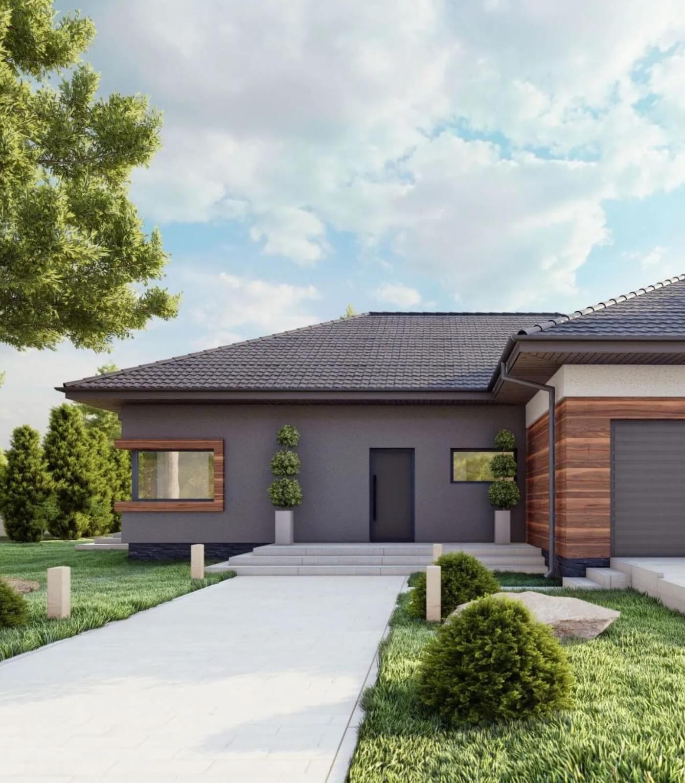 Dom prefabrykowany MP6 - HED1010