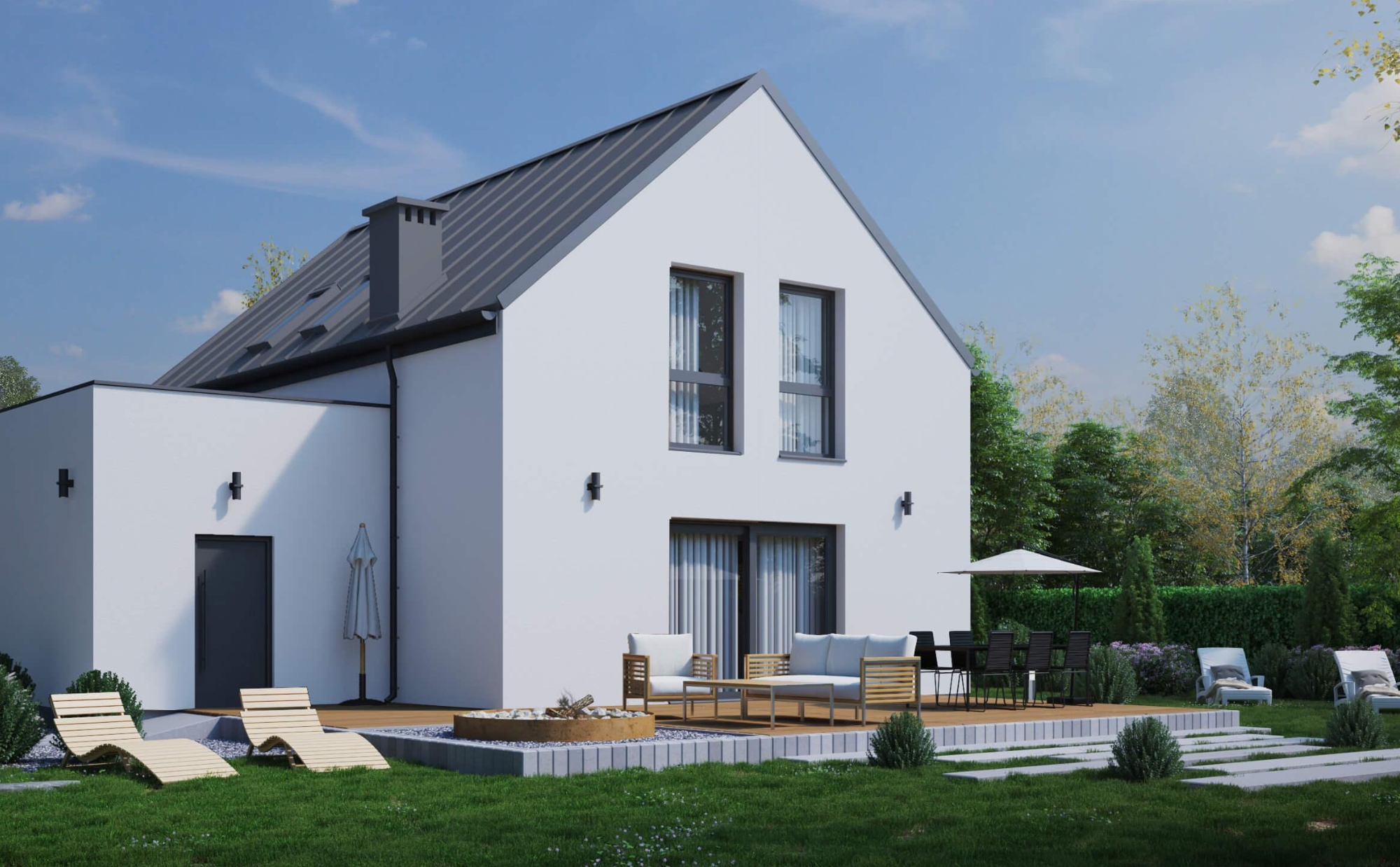 Dom prefabrykowany P.5 - HPK1004