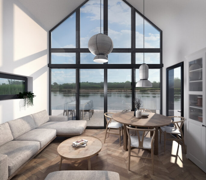 Dom modułowy całoroczny Marysia 1 - HDM1000