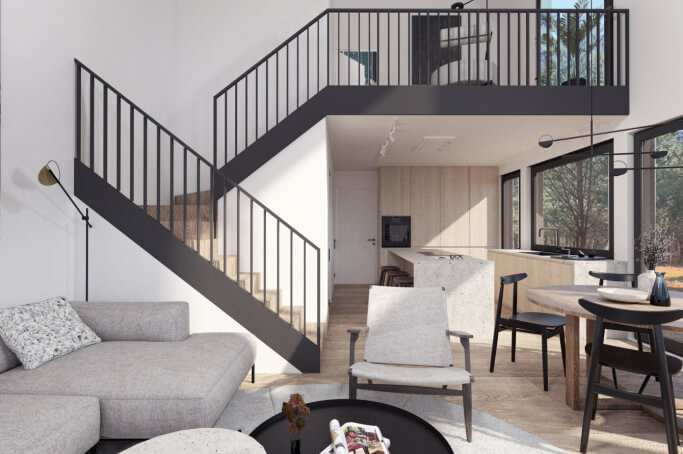 Dom modułowy całoroczny Marysia 2 - HDM1001