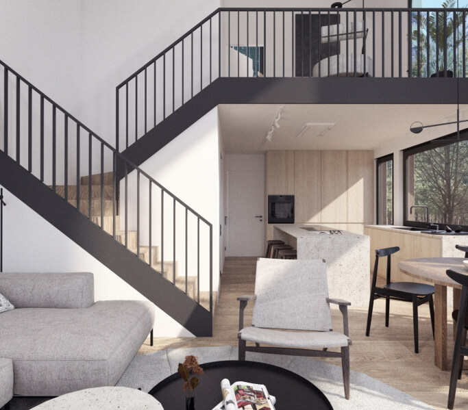 Dom modułowy całoroczny Marysia 4 - HDM1003