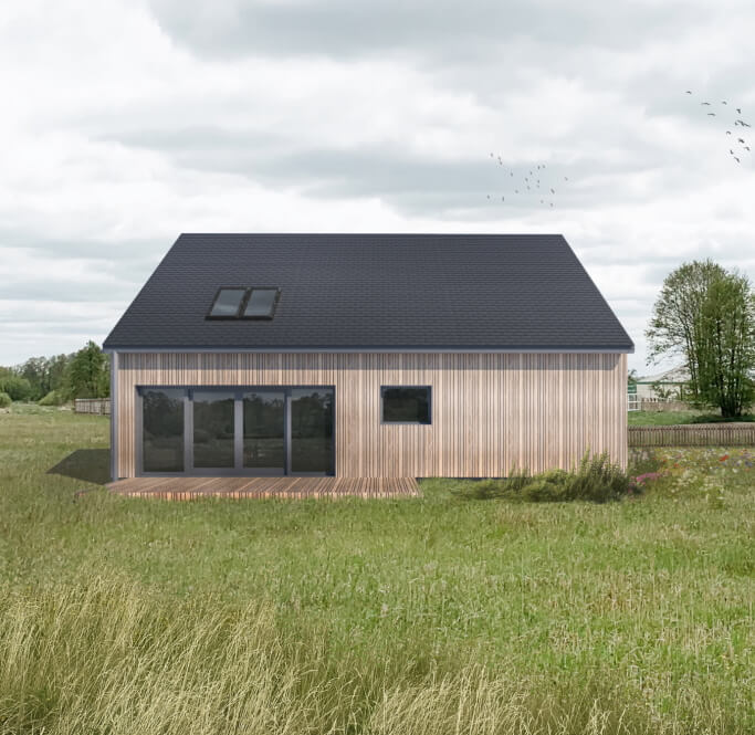 Dom modułowy całoroczny Marysia 5 - HDM1004