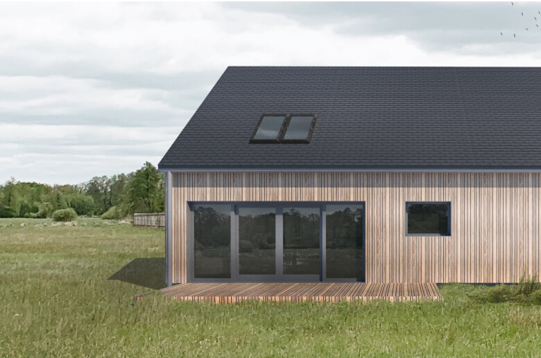 Dom modułowy całoroczny Marysia 5 - HDM1004