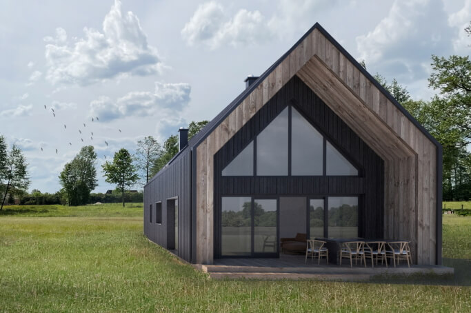 Dom modułowy całoroczny Marysia 6 - HDM1005