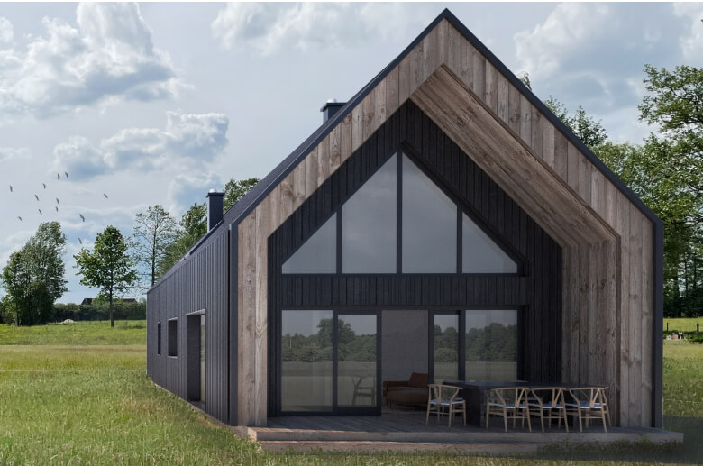 Dom modułowy całoroczny Marysia 6 - HDM1005