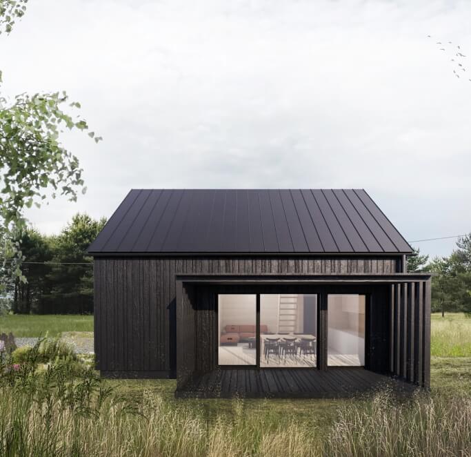 Dom modułowy całoroczny Marysia 7 - HDM1006