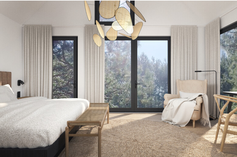 Dom modułowy całoroczny Marysia 8 - HDM1007