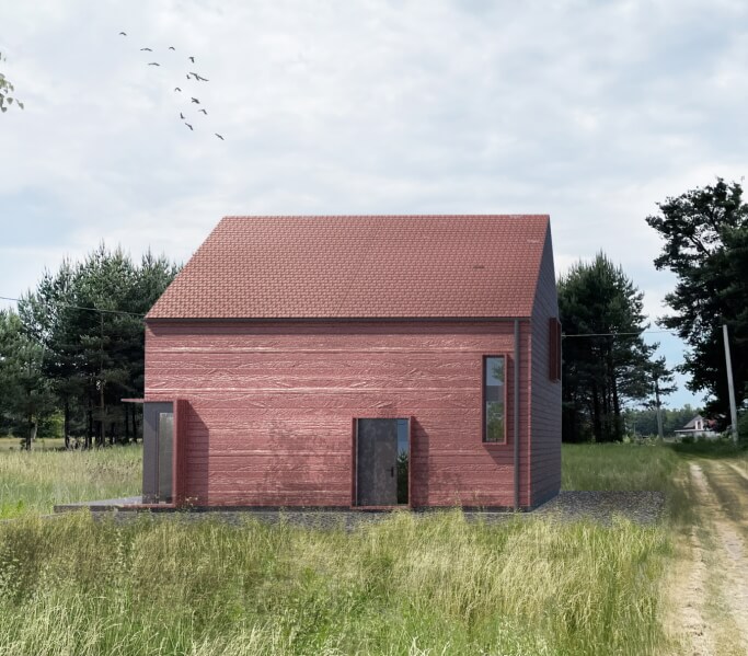 Dom modułowy całoroczny Marysia 9 - HDM1008