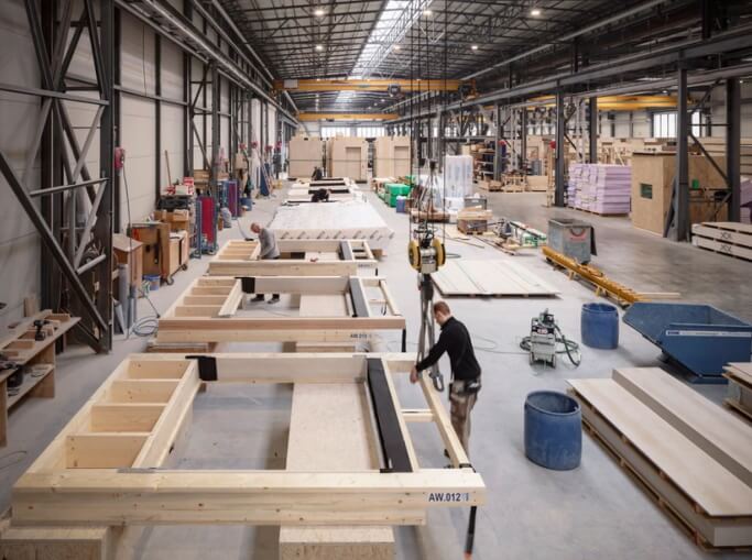 Poszycie - konstrukcja budynków modułowych